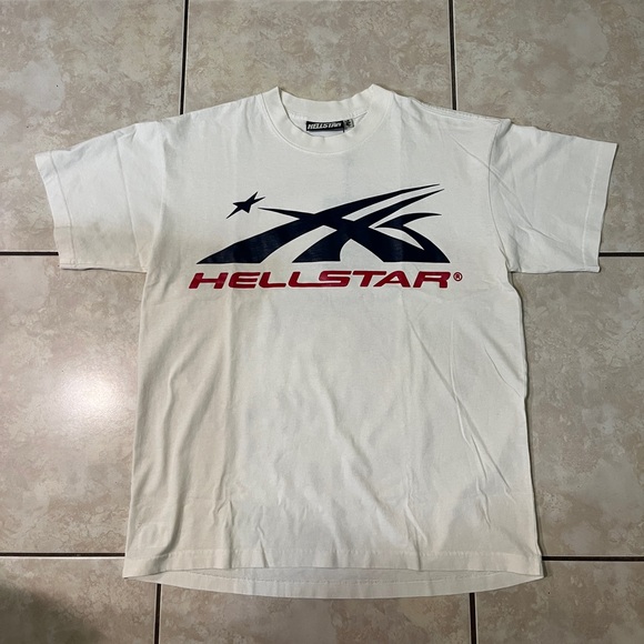 Hellstar Sport Logo Gel T-shirt Size Medium brand new